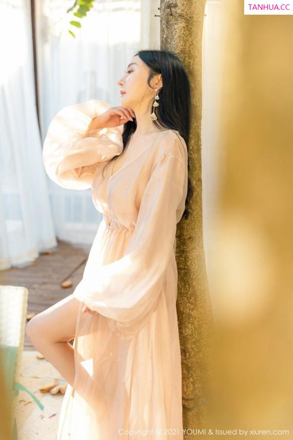 允薾  [YOUMI]高清写真图 2021.04.19 VOL.631 允薾第41张图片